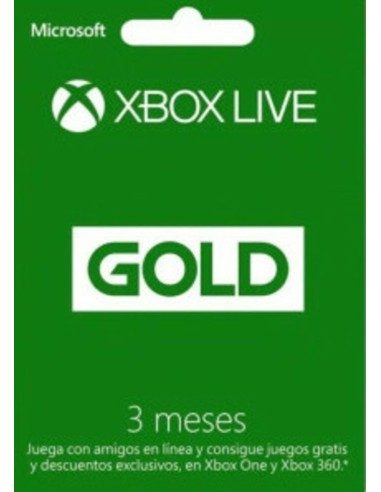 Xbox Live 3 Meses