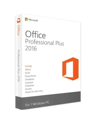 Microsoft Office 2016 Professional - Reinstalable